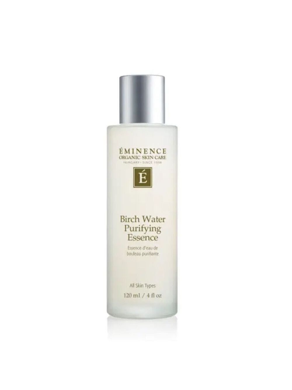 Eminence birtch water clarifying essence.